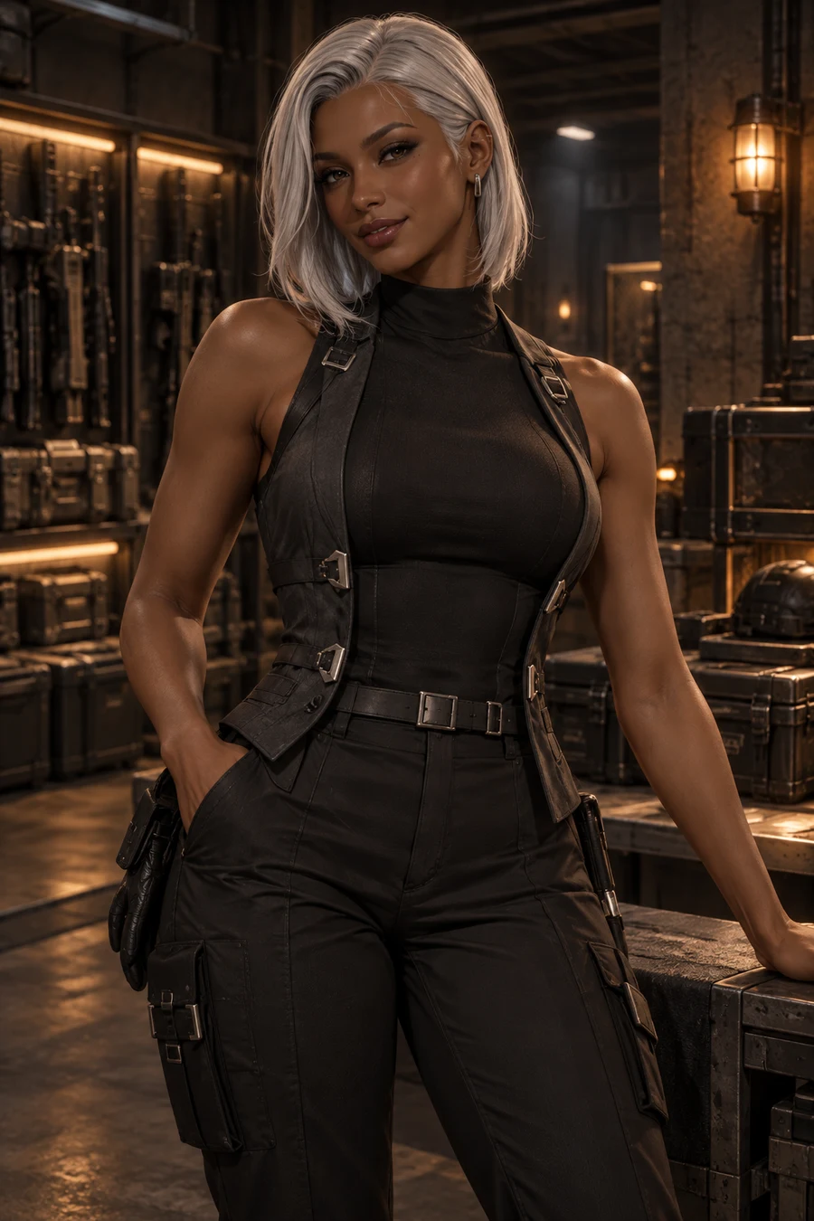 Sable, the quartermaster resident
