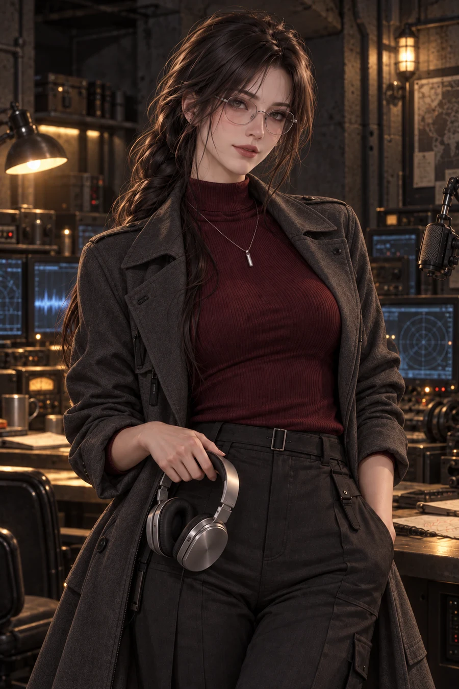 Vera, the radio researcher resident